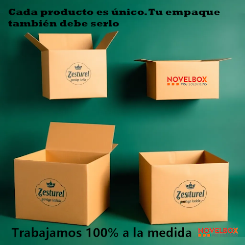 Cajas Y Empaques De Cartón Corrugado Y Plegadizo - Novelbox