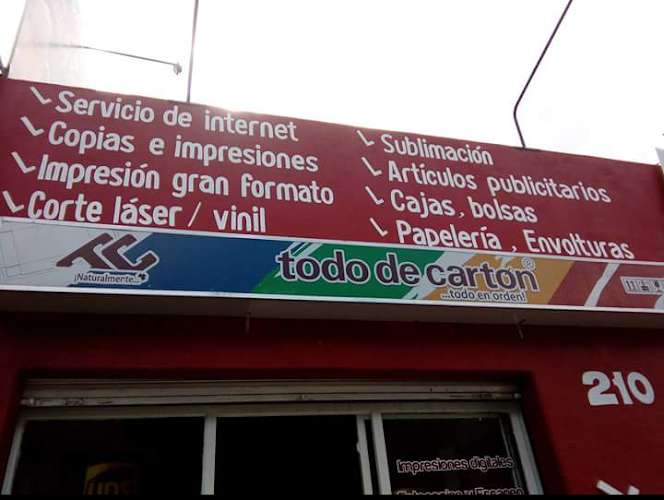 Negocio Todo De Cartón S.a. De C.v.
